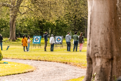 Activit&eacute; de team building &agrave; l'Abbaye de Moulins